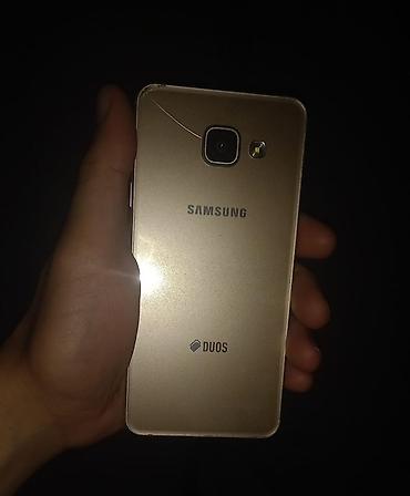 samsun a21: Samsung Galaxy A5 2016, rəng - Qızılı, İki sim kartlı — 1