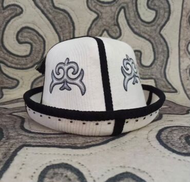 Головные уборы: Традиционный кыргызский калпак - Мужской головной убор национального — 1