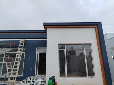 Fasad işləri: Fasad üçün WPC (kompozit ağac) dekorativ lamel və pervaz işləri - — 6