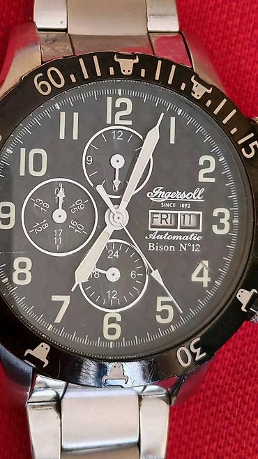 Dodaci za satove: Kožni kaiš za sat Ingersoll - Originalni Ingersoll kožni kaiš — 16