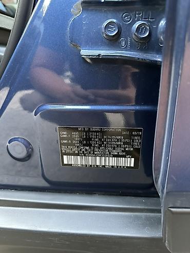 видом: Subaru Outback: 2019 г., 2.5 л, Вариатор, Бензин, Универсал — 8