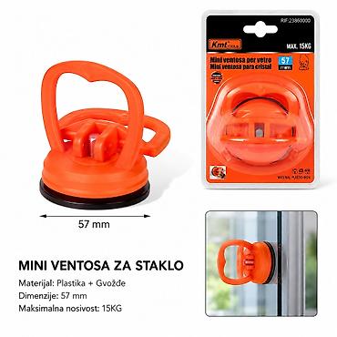KMT Mini vakuumska čaša za staklo 2386000 Kompaktna vakuumska čaša za