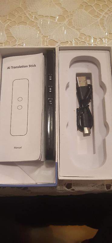 şur mikrafonlar: Məhsul: AI Translation Stick – Portativ Dil Tərcümə Cihazı — 2