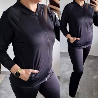 Gornji i donji deo: Adidas ženska trenerka za punije Novo Mokra likra Veličine 2xl 3xl — 9