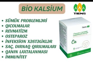 Vitaminlər və BAƏ: Tiens sağlamlıq məhsulları – kompleks dəst - Bio Kalsium (Tiens — 14