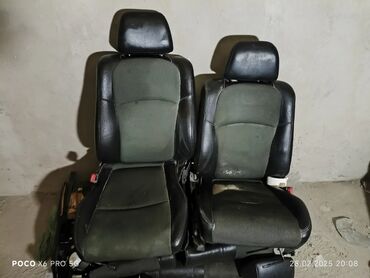 honda crv сиденья: Комплект сидений, Кожа, Honda 2000 г., Б/у, Оригинал, Япония