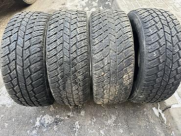 купить багажник бокс на крышу бу: Шины 285 / 60 / R 18, Всесезонная, Б/у, Комплект, Внедорожные (АТ/МТ), Корея, Roadstone — 4