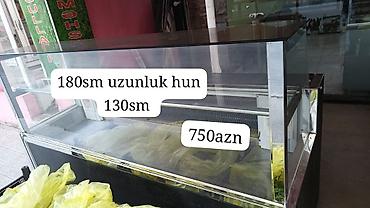 Soyuducu avadanlığı: *Qastronomnu soyuducu. Satilir 5 ay once alinib qiymet 750azn unvan — 1