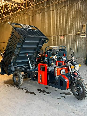 jac m3: Грузовой трицикл «Чагылган» с самосвальным кузовом - Тип — 4