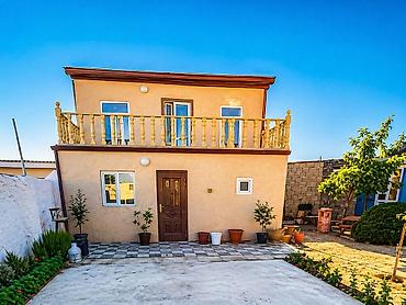 недвижимость в баку: Баку, Пос. Тюркан, 300 м², 4 комнаты, С бассейном, Электричество, Канализация, Интернет — 1
