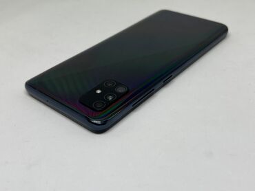 телфон бу жалалабатан: Samsung Galaxy A51, Колдонулган, 128 ГБ, түсү - Кара, 2 SIM