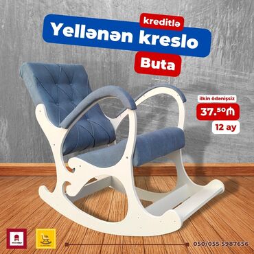 Kreslolar: Yeni, Kreslo-kaçalka, Kredit var, Şəhərdaxili pulsuz çatdırılma — 20