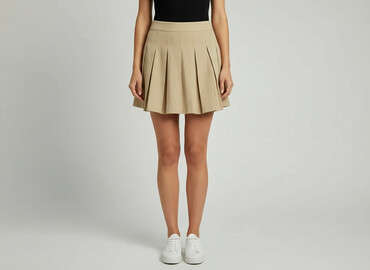 beżowa spódnice mini: Women`s skirt, size L