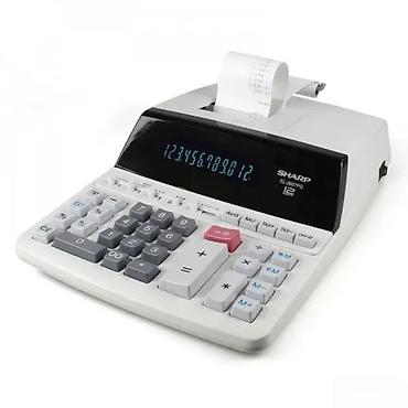 Druga oprema za računare i laptopove: Štampač-kalkulator Sharp EL-2607PG – 12-cifreni poslovni kalkulator sa — 2