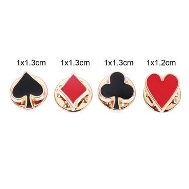 запонки бишкек: Покер Запонки, броши, значки - 4 шт, покерный набор, булавка на