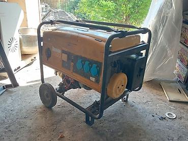 baklar və çənlər: Generator AKSA türk malı gücü 5.5 KVA Benzin, Çox yaxşı işləyir. Yağı — 1