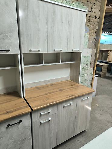 silver kitchen: Кухонный шкаф, Новый, Напольный, Без мойки, ЛДСП — 5