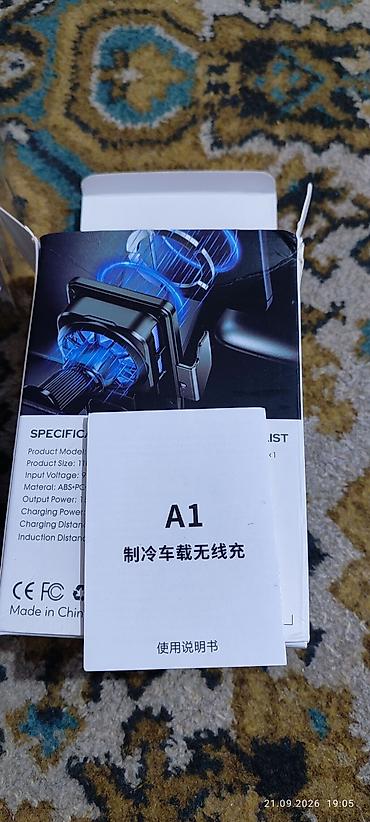 mobile stand: Автомобильный держатель для смартфона с беспроводно дай зарядкой и — 6