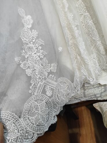 QAZ: Zərif gəlinlik – Gəlinim Wedding Boutique - Rəng: krem/ivori tonunda