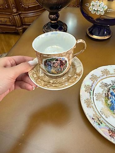 sade tortlar: Çay dəsti, 6 nəfərlik — 5