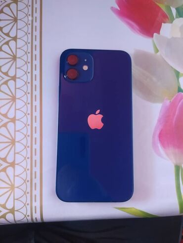 redmi 9 а: IPhone 12, Колдонулган, 128 ГБ, Көк, Каптама, 87 %