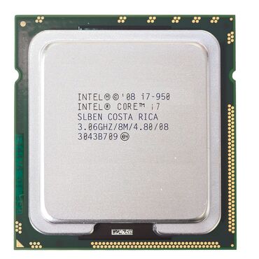 intel core i7: Prosessor Intel Core i7 İ7-950, 3-4 GHz, 8 nüvə, İşlənmiş