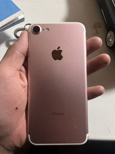 купить айфон 7 в бишкеке: IPhone 7, Колдонулган, 32 ГБ, Күлгүн, 100 %