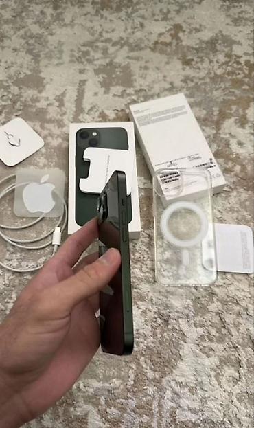 iphone sumqayıt: IPhone 13, 128 GB, Yaşıl, Face ID, Sənədlərlə — 2