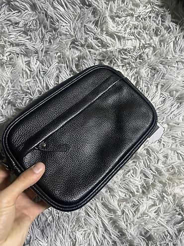 Барсетки: Барсетка, Материал: Экокожа, Регулируемый ремень, Новый — 13