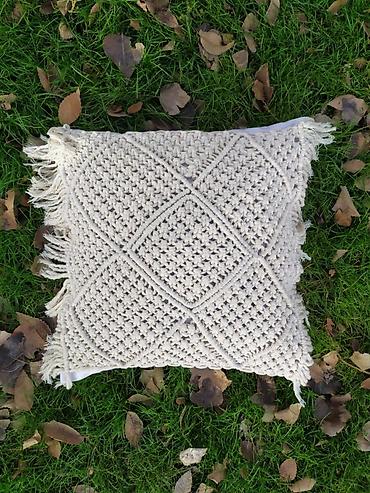 Другой декор и предметы интерьера: Декоративные подушки макраме. Эксклюзивная ручная работа!!!Нить — 1