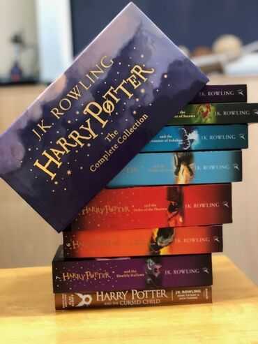 Книги, журналы, CD, DVD: Гарри Поттер на английском языке со скидкой . Все 8 частей. Книги