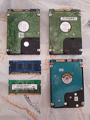 2 5 sata hdd: HDD ve RAM WD 750GB WD 250GB TOSHIBA 750HB (hddler nasazdir 1 ededi — 2