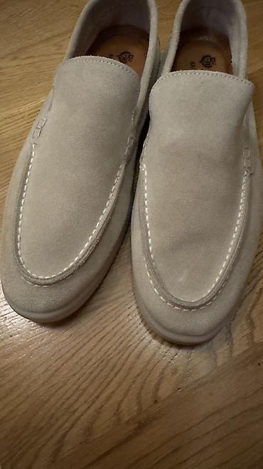 lofer: Loafer tipli kişi ayaqqabısı – Loro Piana Summer Walk -Təmiz ceyran — 5