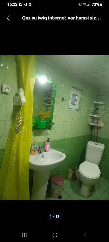 Uzunmüddətli kirayə mənzillər: Qaz su iwiq internet var hamsi sizlik ev yiyesiyle bir heyetde — 10