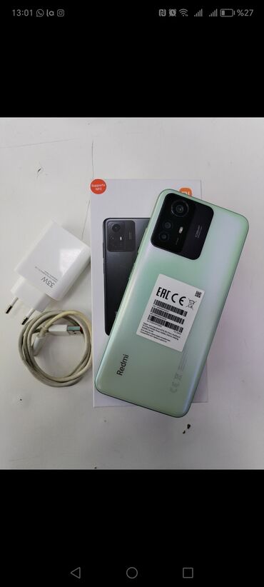 Xiaomi: Xiaomi Redmi Note 12S, 256 GB, rəng - Mavi, 
 Barmaq izi