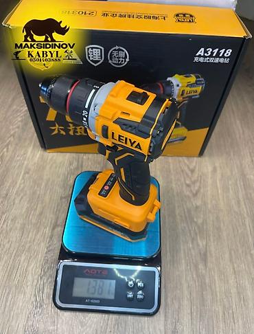 Шуруповерты: Шуруповерт бесщеточный оргинал100% LEIYA Артукул—А3118 💢ТОВАР — 7
