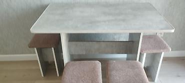 silver kitchen: Комплект мебели в современном стиле под бетон/серый камень. Состав: - — 1