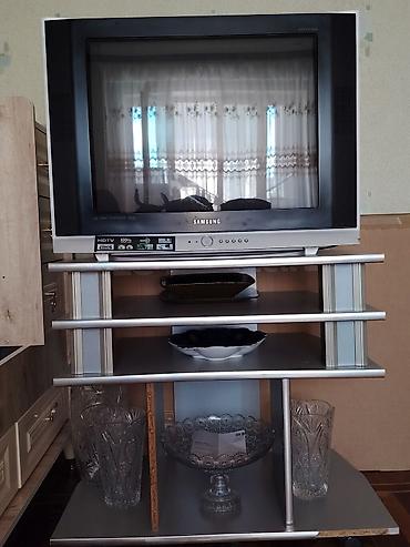 ТВ и видео: Samsung kineskop televizor və metal/laminat TV stendi - Brend/model — 1