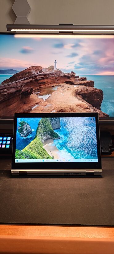подставки для ноутбуков: Ультрабук, Lenovo, 8 ГБ ОЭТ, Intel Core i7, 13.3 ", Колдонулган, Татаал эмес тапшырмалар үчүн, эс тутум NVMe SSD