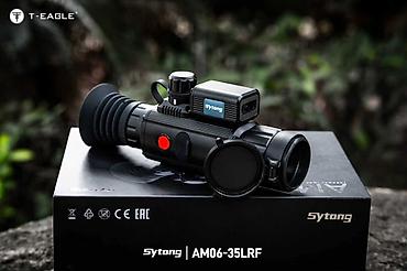 Оптикалык мээлеткичтер: Тепловизионный прицел Sytong AM06-35LRF Матрица-640 Основные — 4