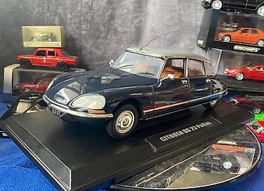 norev: Kolleksiya ücün avtomobil modeli Citroen DS23 Pallas blue silver — 7