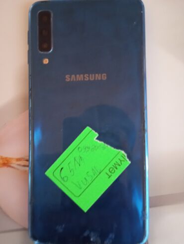 samsung ekran: Samsung A02 S, 64 GB, rəng - Gümüşü, Düyməli