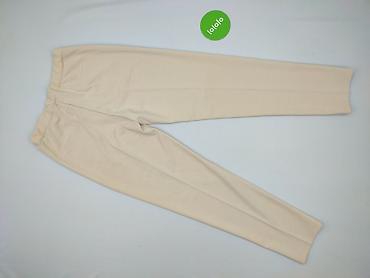 szerokie spodnie pull: Moda Italia, Spodnie materiałowe damskie, rozmiar L — 3