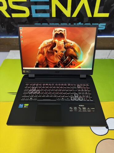 Настольные ПК и рабочие станции: Ноутбук, Acer, 16 ГБ ОЗУ, Intel Core i5, 17.3 ", Для работы, учебы, память SSD