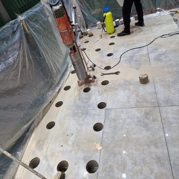 Beton işləri: Karotla istənilən qalinliqda və ligerlərin qapi pencərə yerlərinin — 23