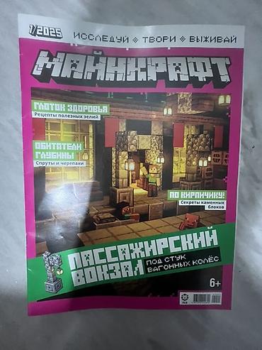 пыль: Журналы «Майнкрафт» (серия «Исследуй • Твори • Выживай»), выпуски за — 8