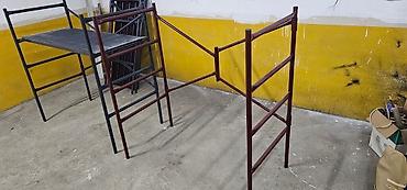 Строительные леса, стойки: Мини леса отличного качества подходит для ремонта дома компактный — 5