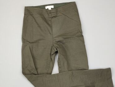 Materiałowe: Spodnie materiałowe, H&M, XS (EU 34), stan - Dobry
