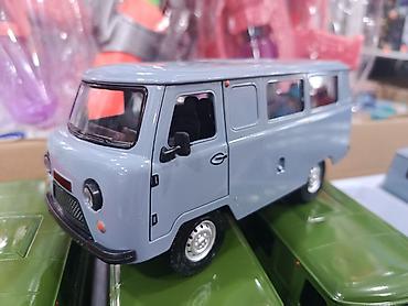 Модели автомобилей: Metall oyuncağ avtomobil – mikroavtobus model Uaz - Korpus: metal — 1