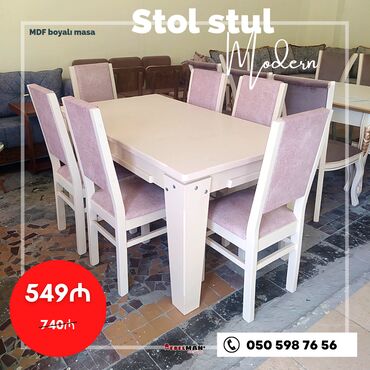 modern stol stul: Stol stul dəsti super endirimlə | MEBELMAN+ Sizin üçün əla fürsət. 📢